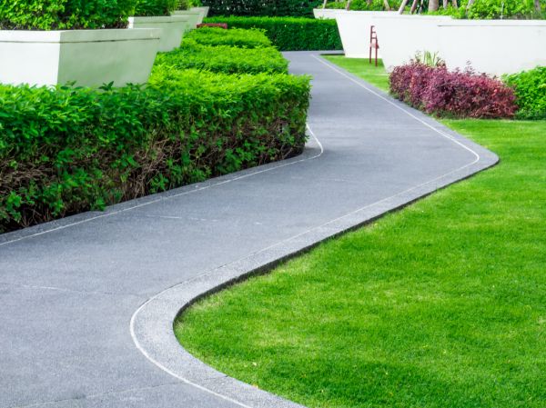 Walkway Curb Installation in Mckinney