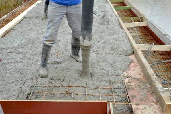 Concrete Base Construction in Mckinney