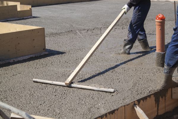 Concrete Platform Installation in Mckinney
