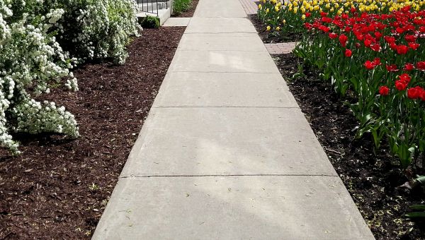Cement Sidewalk Installation in Mckinney