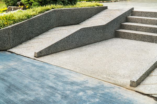 Concrete Ramp Installation in Mckinney