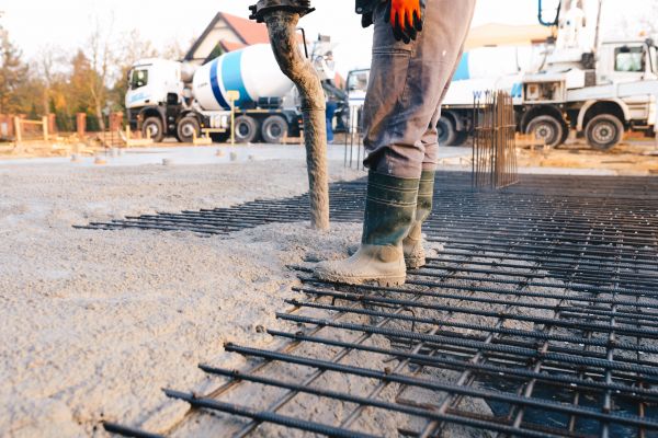 Poured Foundation Installation in Mckinney
