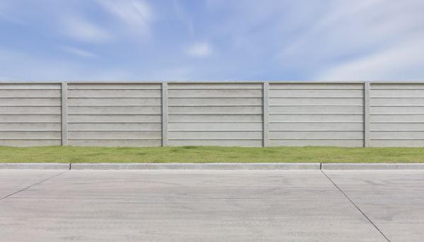 Concrete Fence Installation in Mckinney