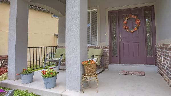 Porch Concrete Laying in Mckinney