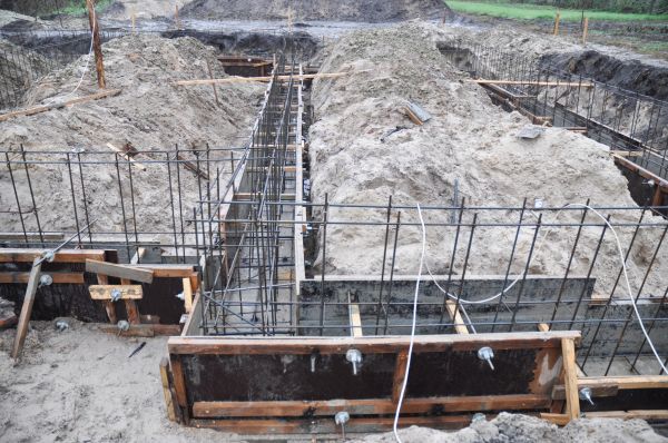 House Footing Construction in Mckinney