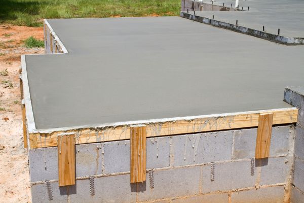 Concrete Slab Installation in Mckinney