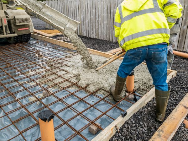 Basement Slab Pouring in Mckinney