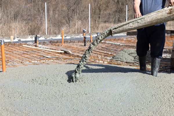 Pole Barn Slab Pouring in Mckinney
