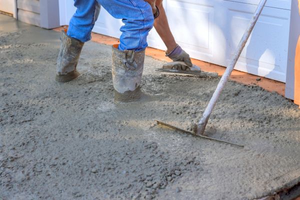 Driveway Slab Construction in Mckinney