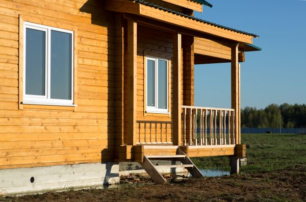 Cabin Footing Construction in Mckinney