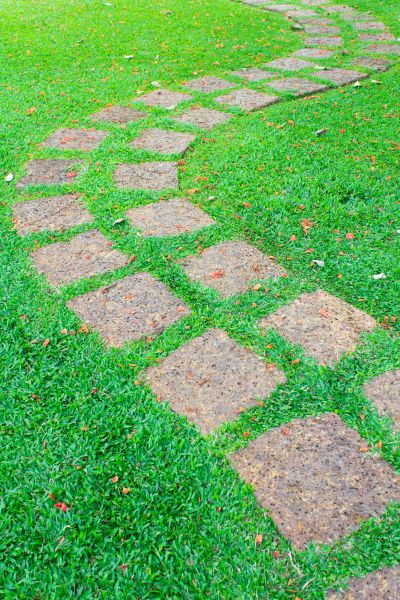 Backyard Pathway Construction in Mckinney